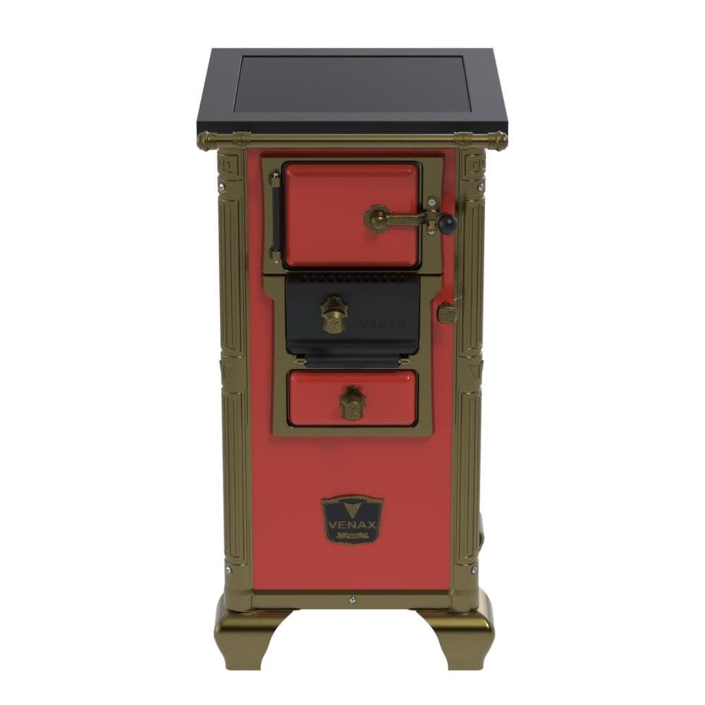 Fogao a Lenha Venax n 00 Imperador Premium Vermelho
