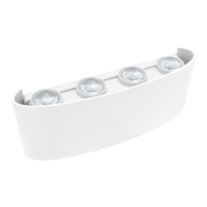 Arandela Led Lentille Quatre Branca 8W