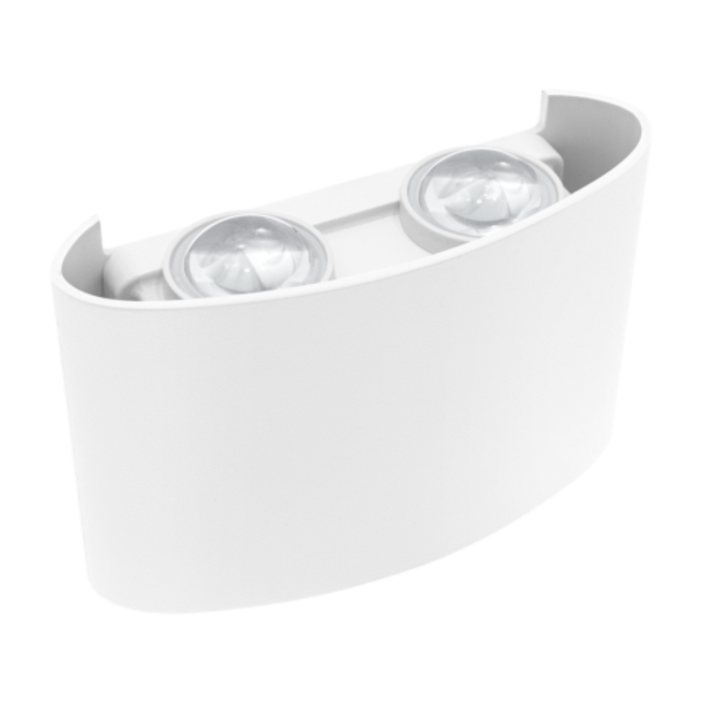 Arandela Led Lentille Double Branca 4W