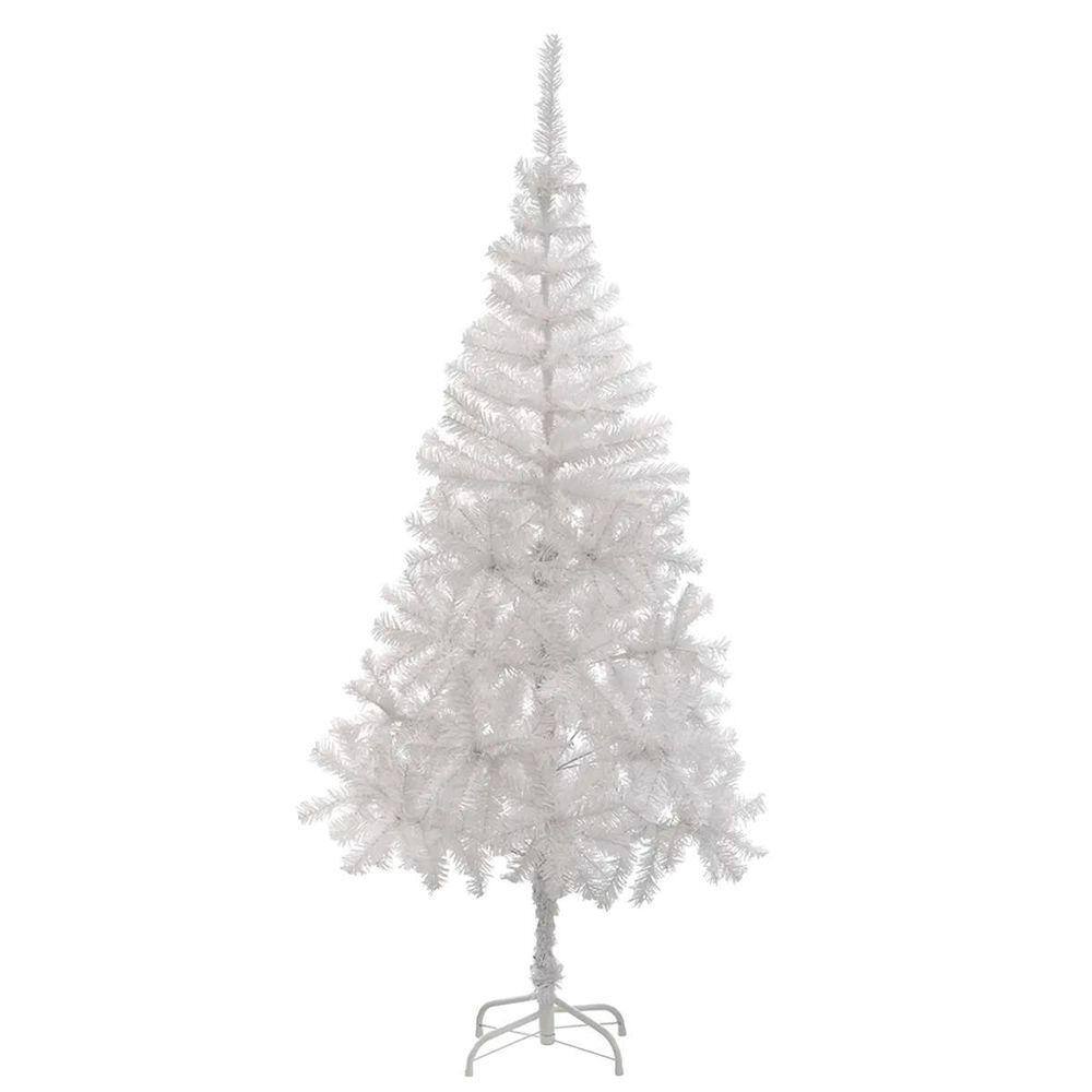 Árvore de Natal Branca 1,50m 320 Galhos Pés de Metal KLIZZ