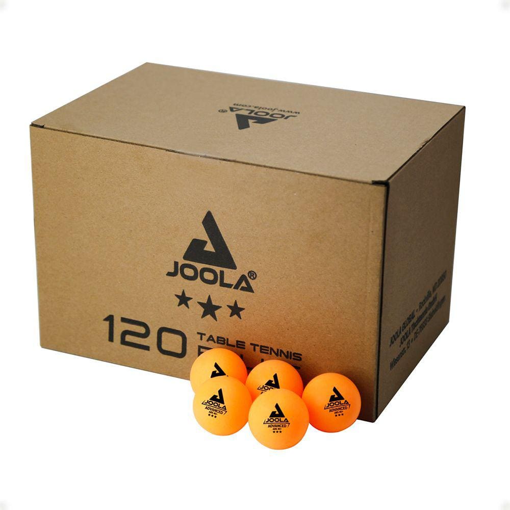 Bolas de tênis de mesa Joola Advanced ABS 40+ Laranja 120 unidades
