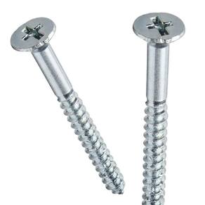 250 Peças - Parafuso Philips Para Madeira 4,2 X 50 Zincado