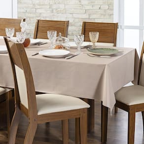 Toalha de Mesa Térmica Impermeável Avelã 1,40m x 2,50m