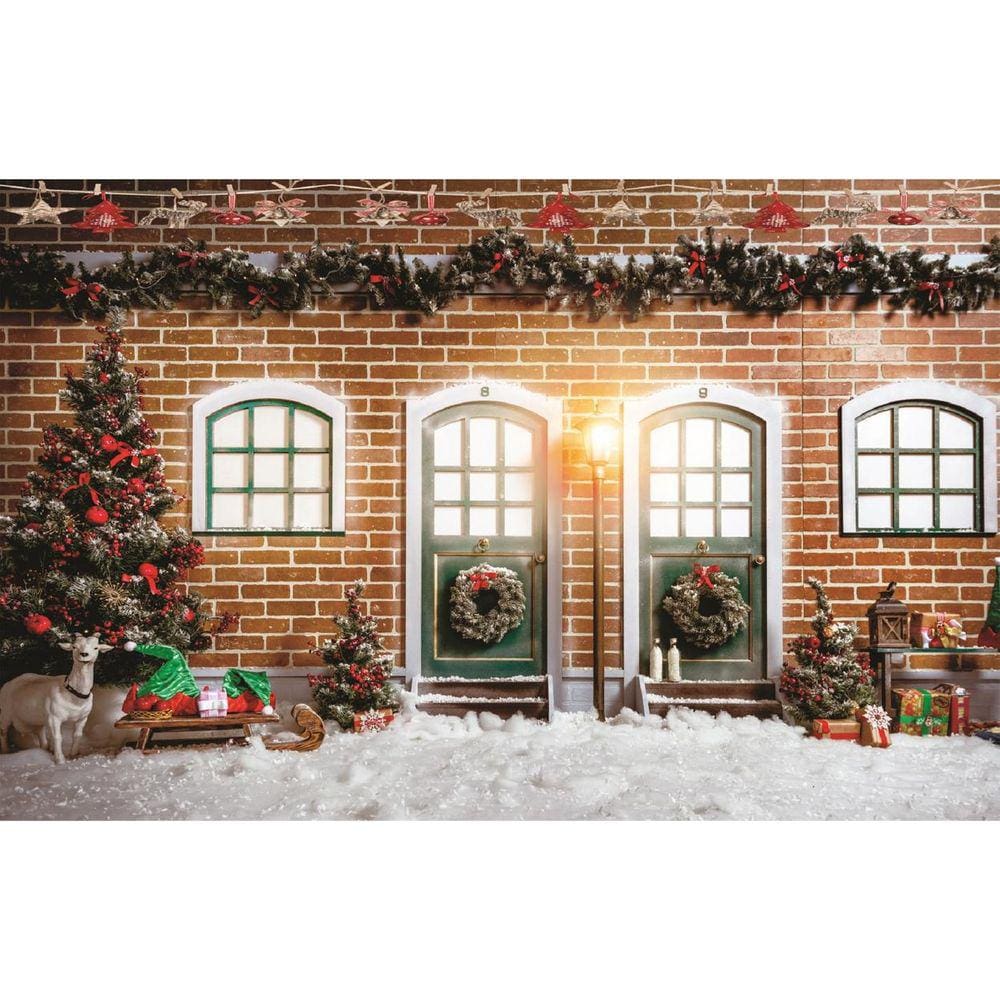 Fundo Fotográfico Em Tecido Natal 2,80X1,50