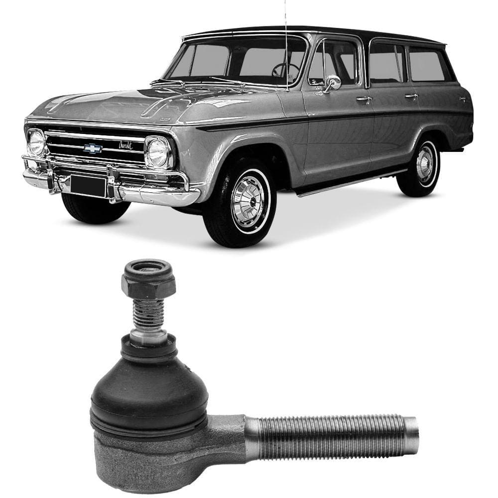 Terminal Direção Curto Rosca Esquerda GM D20 A20 C20 79 a 87