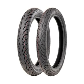 Jogo 2 Pneus de Moto Speedmax SPM-M10 2.75-18 48P + 90/90-18 57P TT