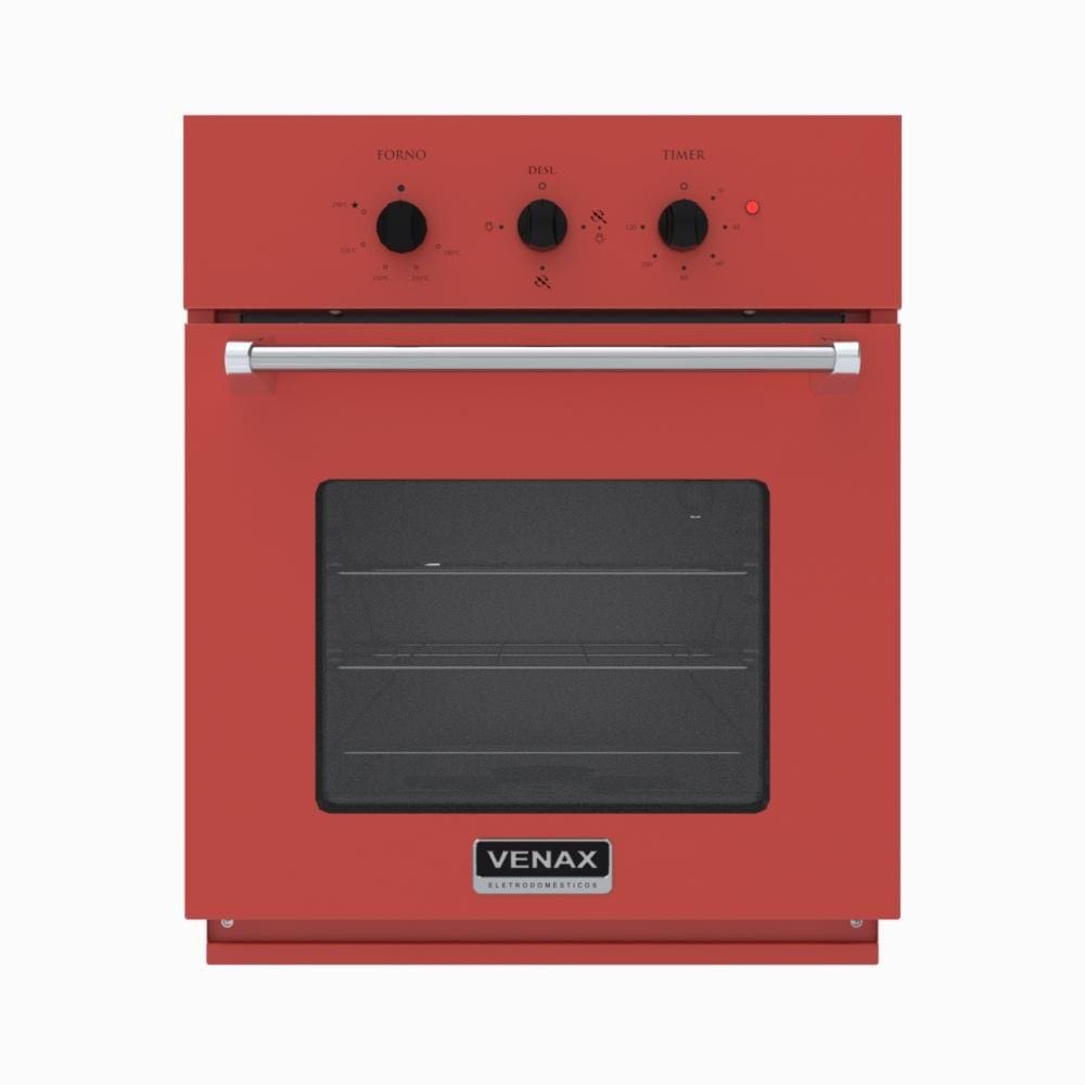 Forno de Embutir a Gas Venax 51,8L Arena GIII Vermelho