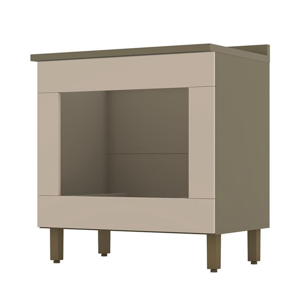 Balcão Forno Embutir Connect com Tampo - Móveis Henn