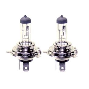 2X Lampada Automotiva Halogena H4 55W 8500K Hid Alto/Baixo
