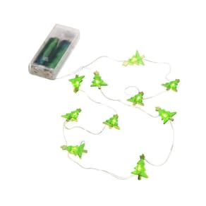 Cordão Luminoso Natalino 1 Metro Led 10 Mini Noel Taschibra