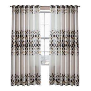 Cortina Única Amã 24 Ilhoses 300X240Cm Casa D`Oro Sultan