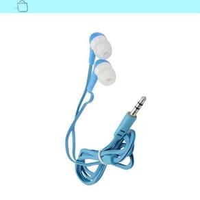 Fone De Ouvido Intra Auricular Powerful Bass Cor:Azul