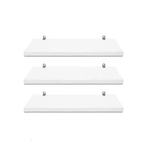 Jogo 3 Prateleiras Decorativas Infantil Porta Livros Mdf