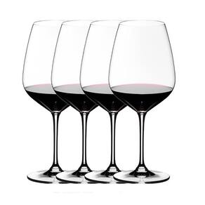Kit 4 Taças Riedel Heart To Heart Cabernet Sauvignon Cristal