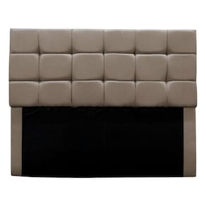 Cabeceira Estofada Cama Box Casal 140 cm Bianca Suede