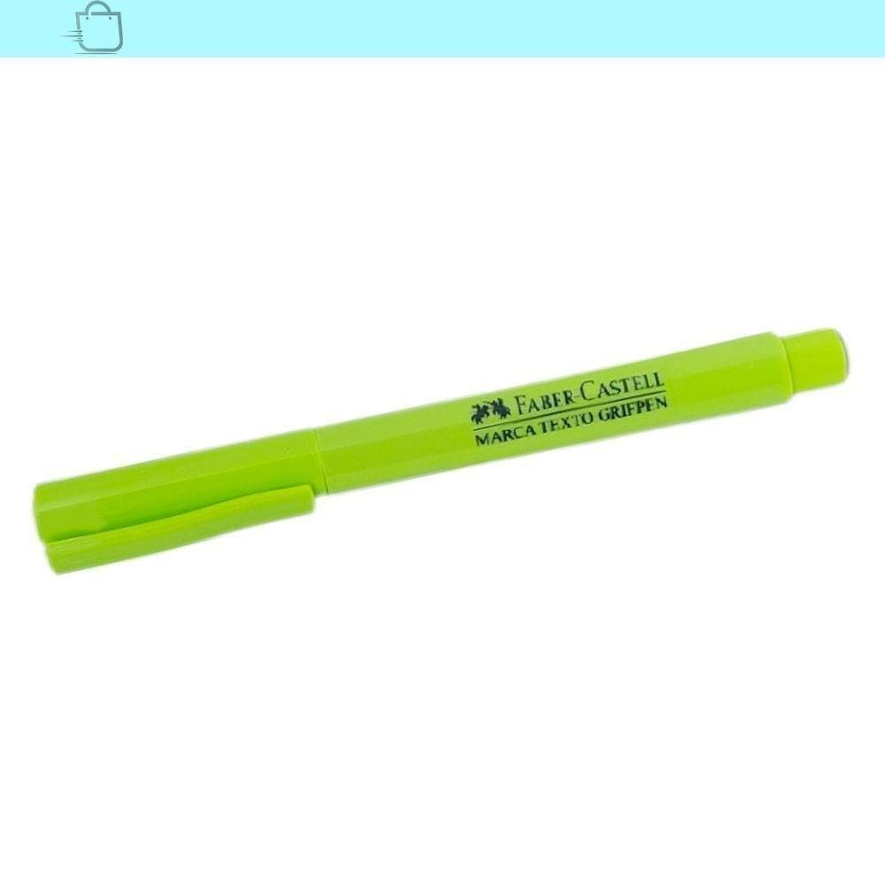 Marca-Texto Grifpen Faber Castell Diversas Verde-Folha Nova