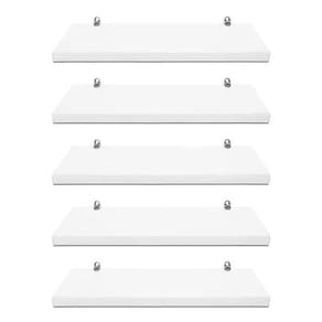 Jogo 5 Prateleiras Decorativas Infantil Porta Livros Mdf