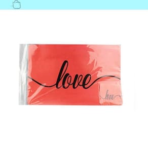 Jogo Americano Com Porta-Copo Love