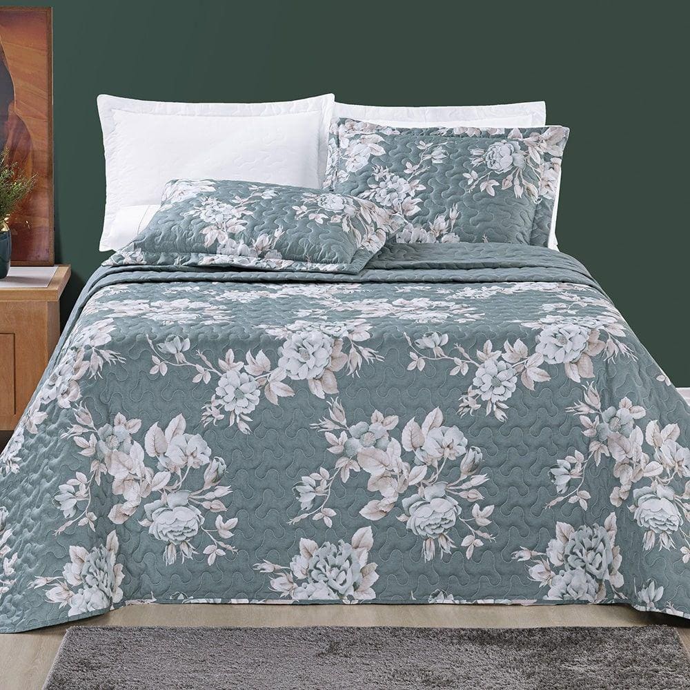 Cobre Leito Alycia Casal Micropercal 200 fios 3 peças Prim