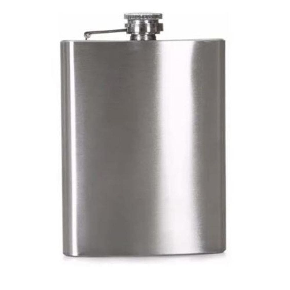 Cantil De Bolso Em Aço Inox 200Ml