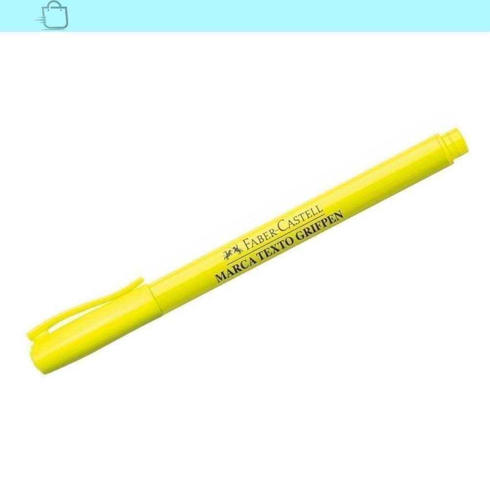 Grifpen Amarelo Faber Castell Para Destacar Seus Textos