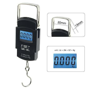 Balança Digital Portátil De Mão Para Até 50Kg Mha08