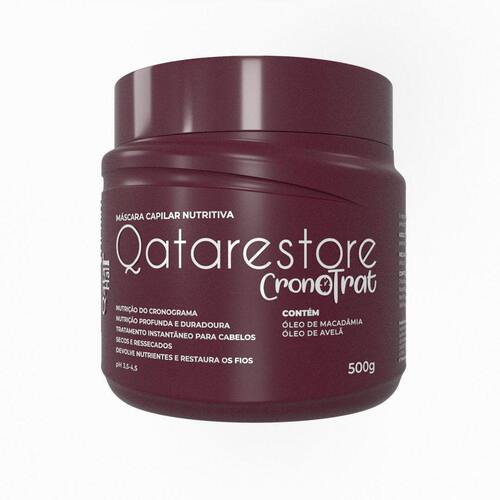 Máscara Qatar Hair Restore 500g Nutrição Casas Bahia