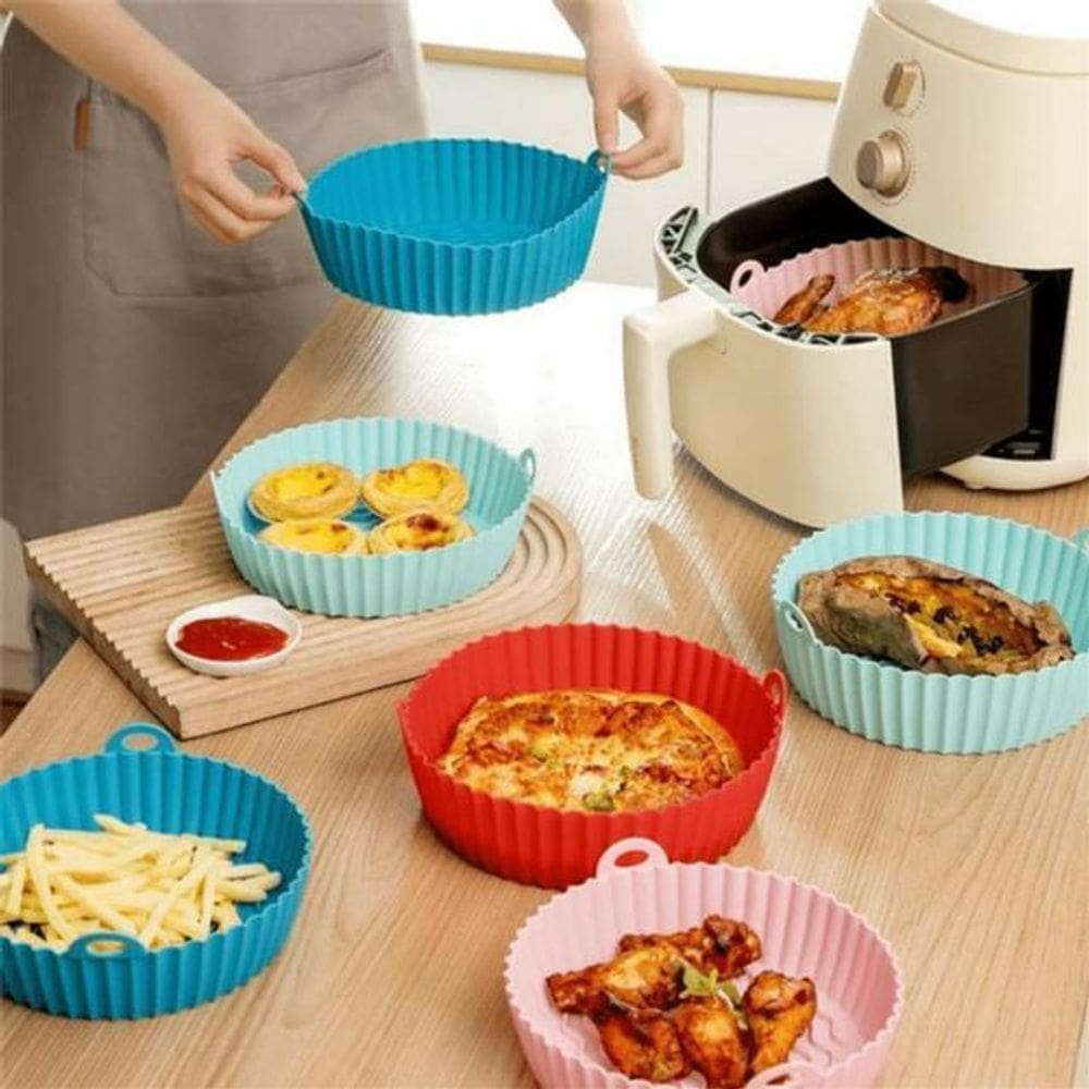 Forma Para Air Fryer 16 Cm Colorido