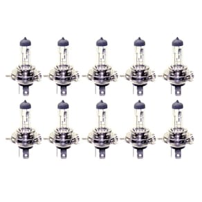 10X Lampada Automotiva Halogena H4 55W 8500K Hid Alto/Baixo