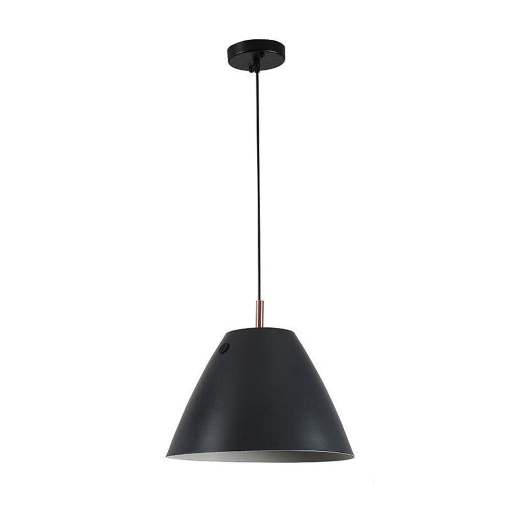Lustre Pendente Preto Nordecor Bucket D11285 - E27