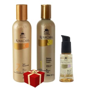Avlon Keracare Shampoo Detangling+ Super Reconstrutor +Oleo