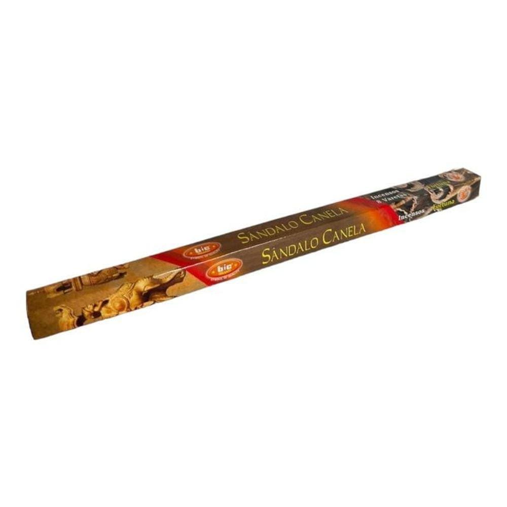 Incenso Indiano Bic Sândalo Canela Caixa Com 8 Varetas