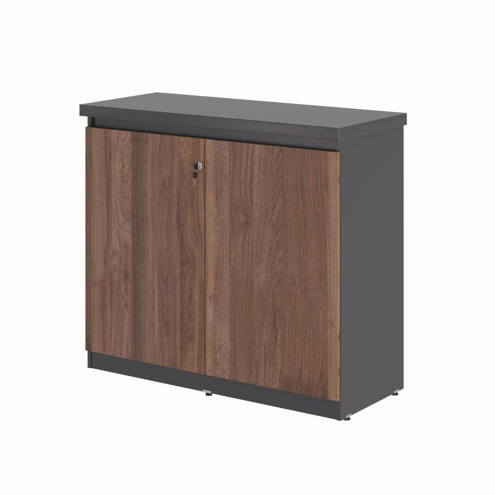 Armario com 2 Portas Rata Noce Preto