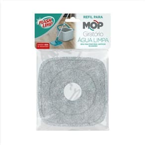 Refil Para Mop Giratório Água Limpa Flash Limp