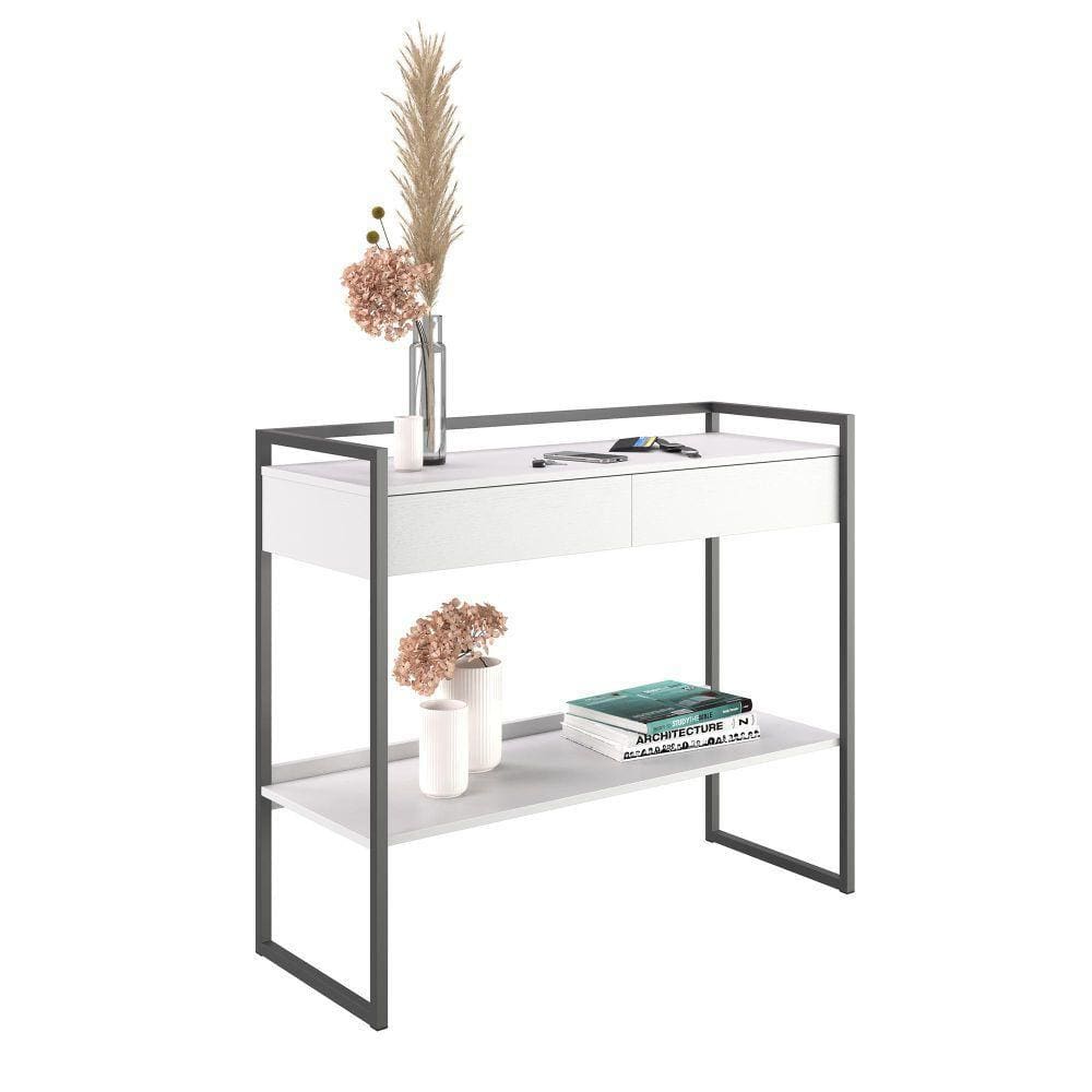 Aparador com Gaveta Neve Branco