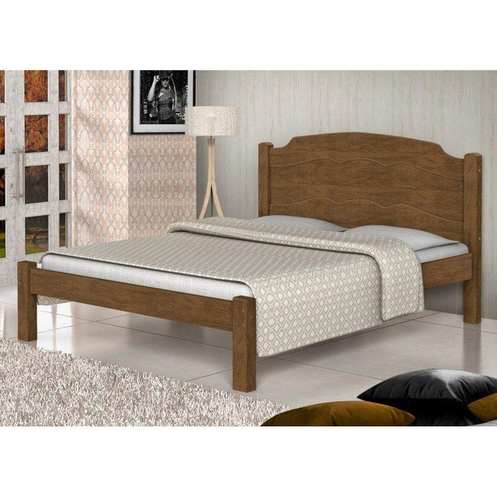 Cama Solteiro Maciel Castanho