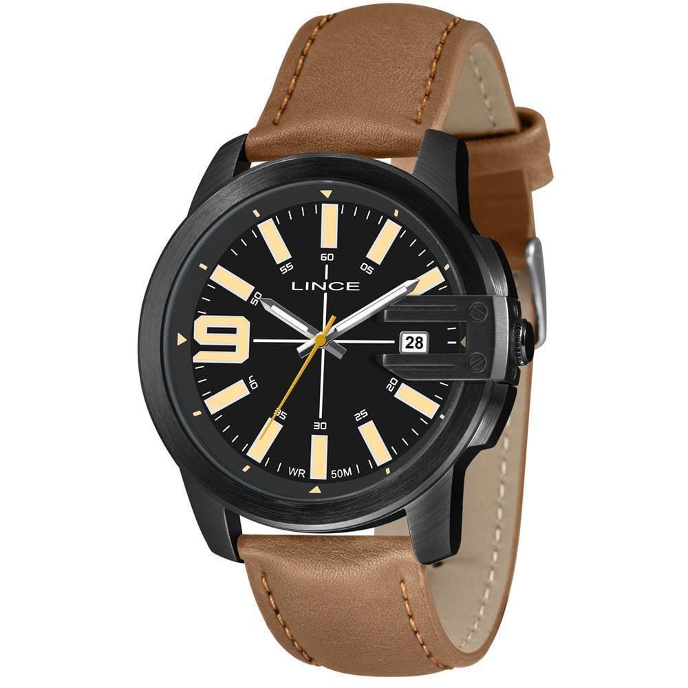 Relógio Lince Masculino Mrc4759L48 P2Nx Casual Black
