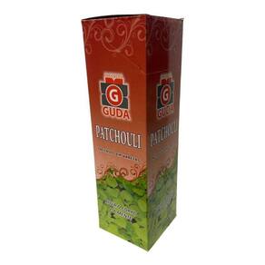 Incenso Patchouli Guda Indiano 25 Caixas Com 7 Varetas