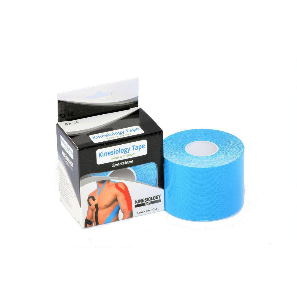 Bandagem Kinesio Tape Kit Com 4 Bandagens Elasticas 5Cm X 5M