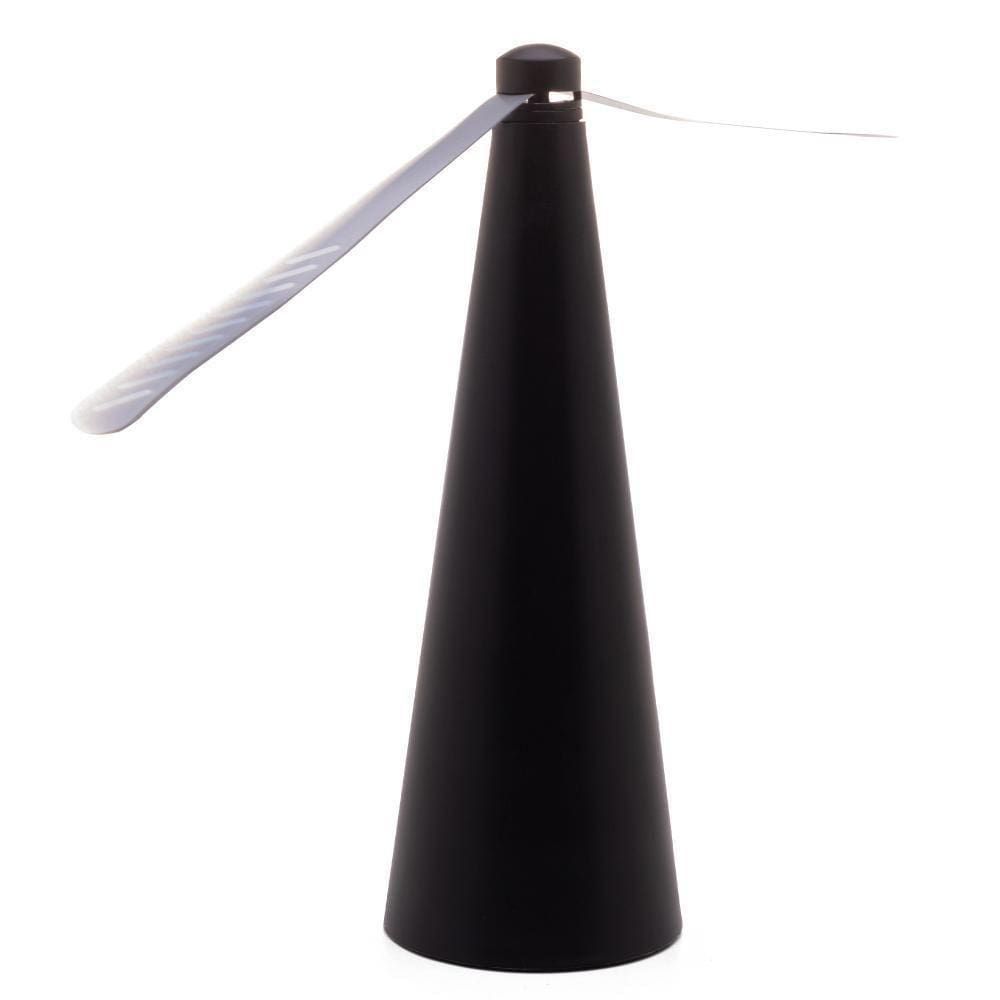 Ventilador Repelente Lyor De Mesa De Plástico Preto