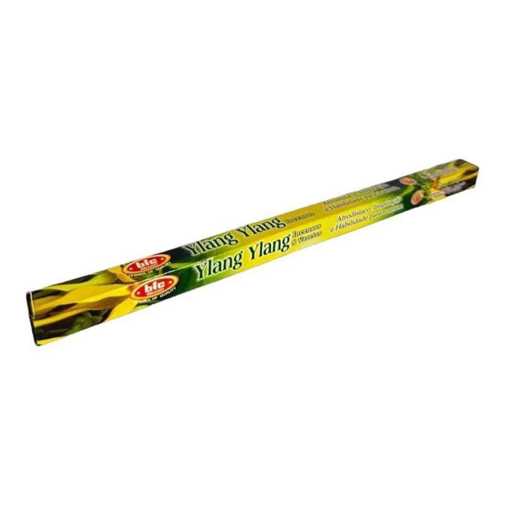 Incenso Indiano Bic Ylang Ylang Caixa Com 8 Varetas