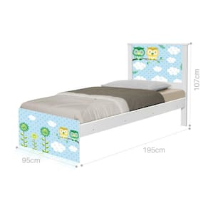 Cama Solteiro Barcelona Corujinhas