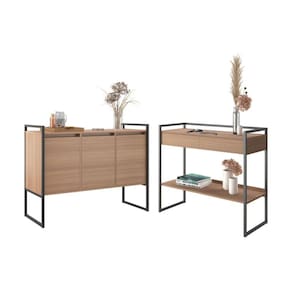 Kit Buffet e Aparador Industral Plis Montana