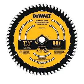 Disco Serra Circular Para Madeira 7 1/4 60D Dwa171460 Dewalt