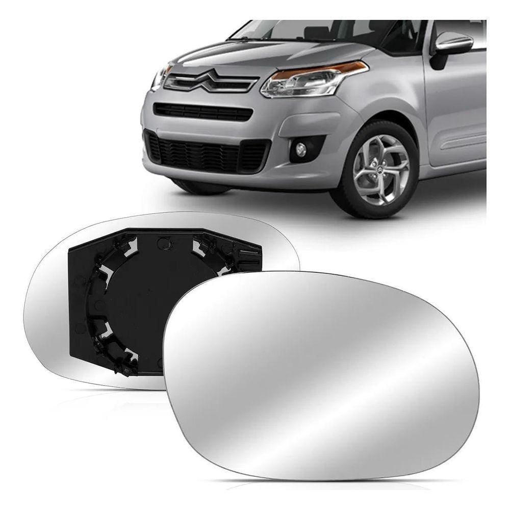 Lente Retrovisor Citroen C3 Picasso 2003 04 05 06 07 08 09