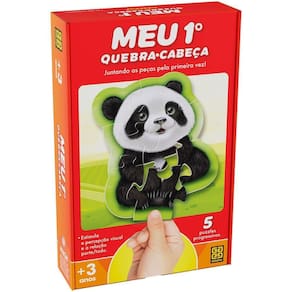 Quebra-Cabeças Grow Brincando & Aprendendo - 4 Progressivos