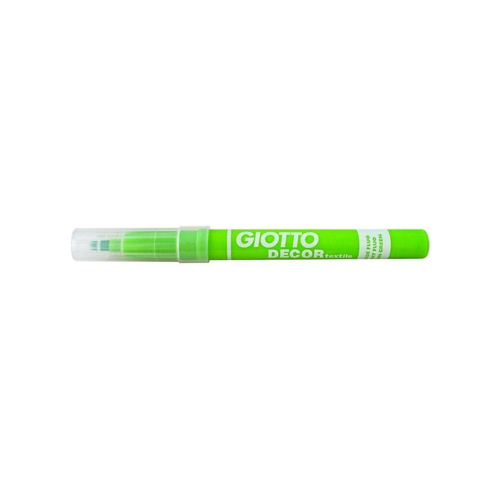 Marcadores Giotto Decor Textile - 8 Cores - Ponta Média