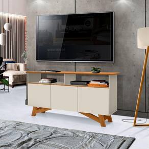 Rack para TV com 3 Portas Dortmund