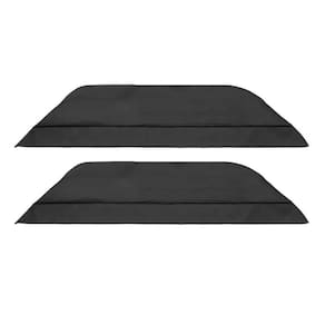 Kit Com 2 Fronhas 300 Fios Em Algodão Lazio -Kacyumara Preto