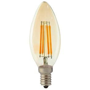 Lâmpada De Filamento Led Âmbar 2W C35 - Noll Led - 549,0001